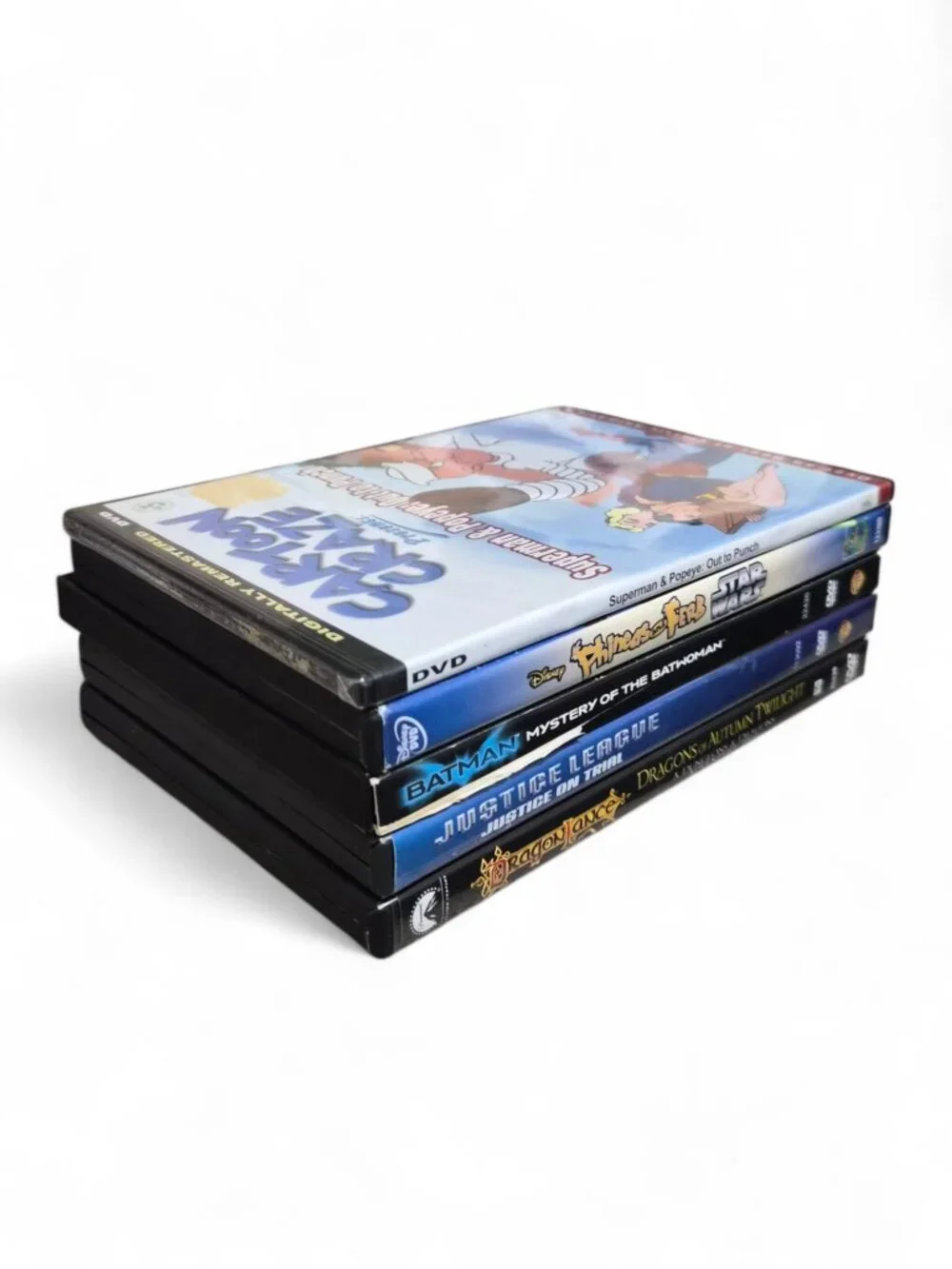 5 Animated Adventure DVD Superman & Popeye, Dungeons & Dragons, Justice League - Picture 5 of 5